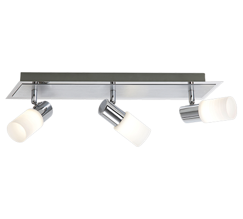 Hõbedane Clapton LED kohtvalgusti 3 tk