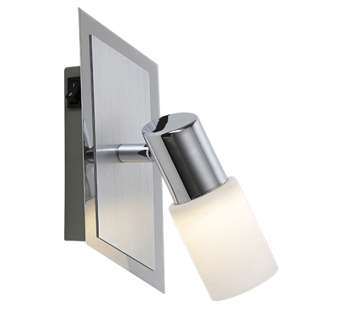 Hõbedane Clapton LED kohtvalgusti 1 tk