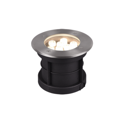 Hõbedane LED kohtvalgusti 16 cm