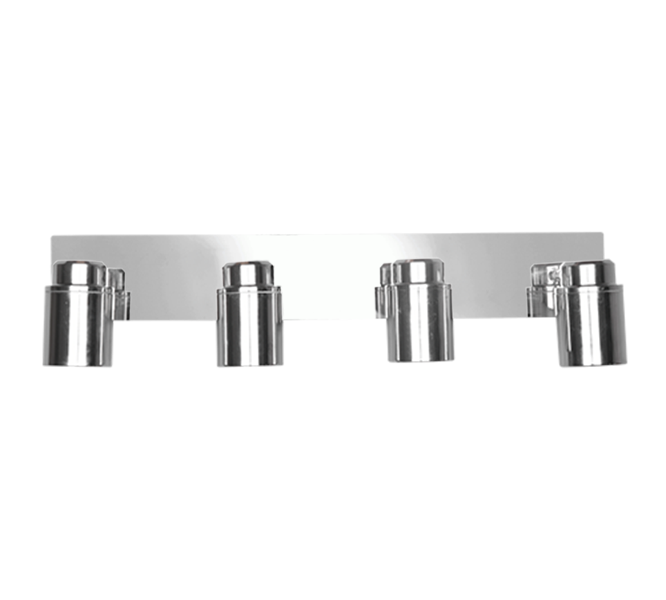 Kohtvalgusti 4 tk GU10 hõbedane - Image 3