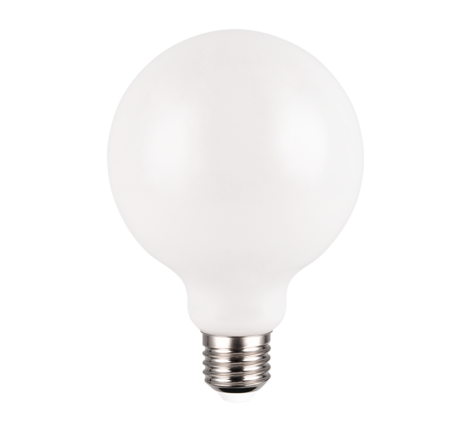 LED pirn E27 filamenti globus 9W 1055lm 3000K valge dimmer