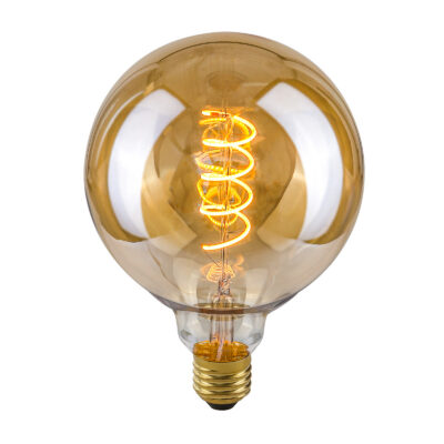 Italux ambra Edison LED valgusallikas G125 Spiral, 4W