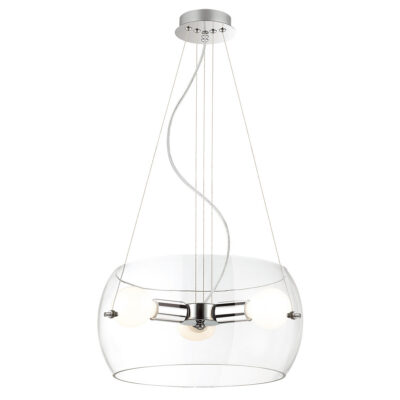 Italux kroomitud rippvalgusti Lemio, 60W