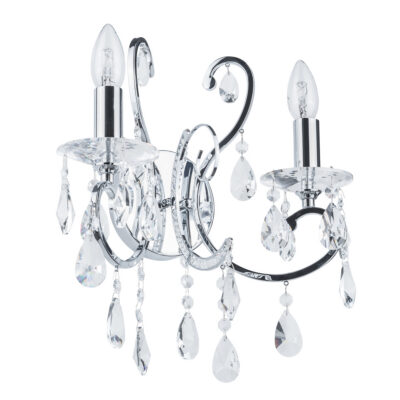 Italux must seinavalgusti Barocco Chrome, 40W