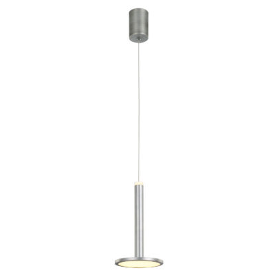 Italux satin nikliga rippvalgusti Oliver, 12W