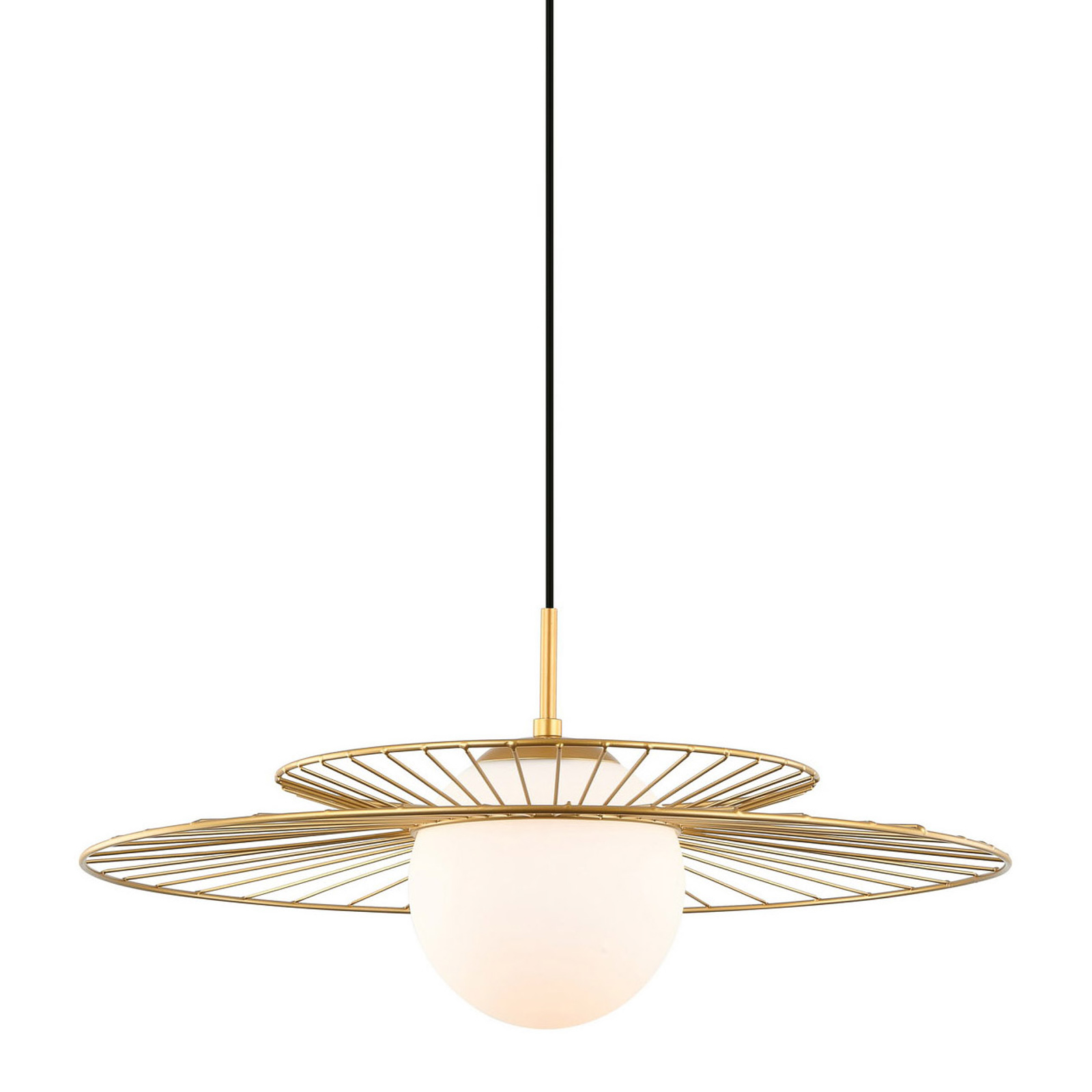 Italux kuldne rippvalgusti Sarah, 40W