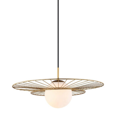 Italux kuldne rippvalgusti Alison, 40W