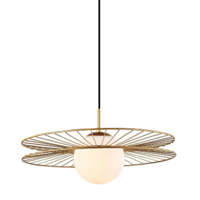 Italux kuldne rippvalgusti Sandy, 40W