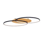 Italux liivapritsitud must laevalgusti Poraso, 14W - <span class="woocommerce-Price-amount amount"><bdi>52.28 <span class="woocommerce-Price-currencySymbol">€</span></bdi></span> - Led plafoonid