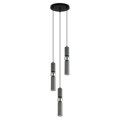 Italux mustaline rippvalgusti Isidora, 25W