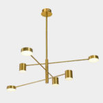 Italux kuldne rippvalgusti Remdal, 36W - <span class="woocommerce-Price-amount amount"><bdi>124.92 <span class="woocommerce-Price-currencySymbol">€</span></bdi></span> - Led valgustid