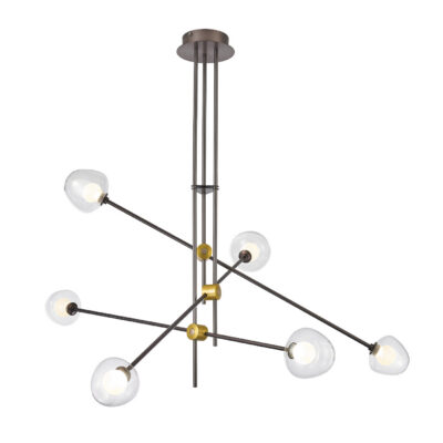 Italux kohvine rippvalgusti Romily, 4W