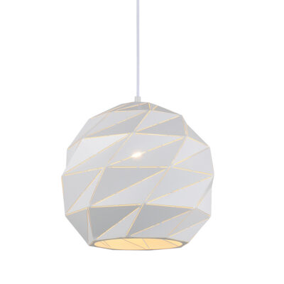Italux valge rippvalgusti Palermo, 40W