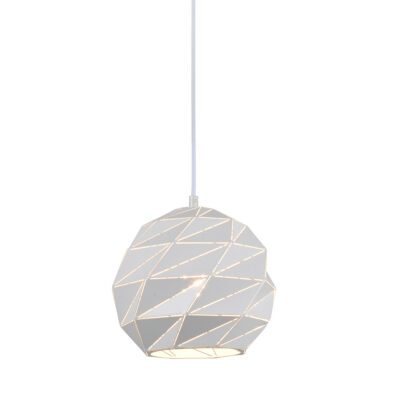 Italux valge rippvalgusti Palermo, 40W