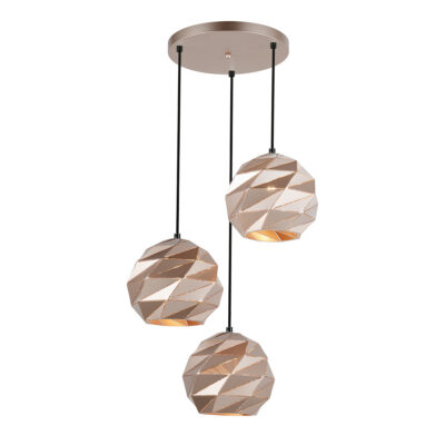 Italux kuldne rippvalgusti Palermo, 40W