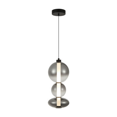 Italux matt must rippvalgusti Sonte, 24W