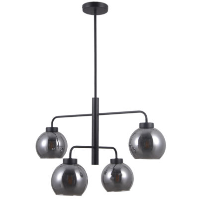 Italux matt must rippvalgusti Poggi, 40W