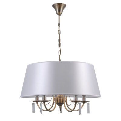 Italux antiikpronksist rippvalgusti Solana, 40W