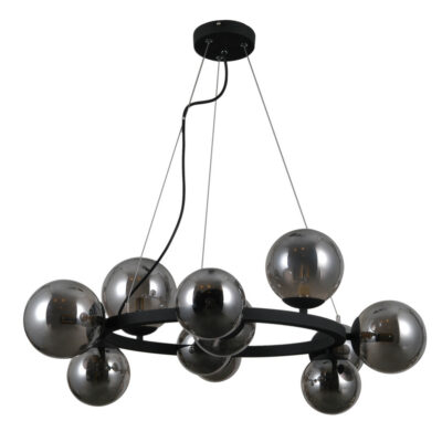 Italux satin must rippvalgusti Montora, 5W