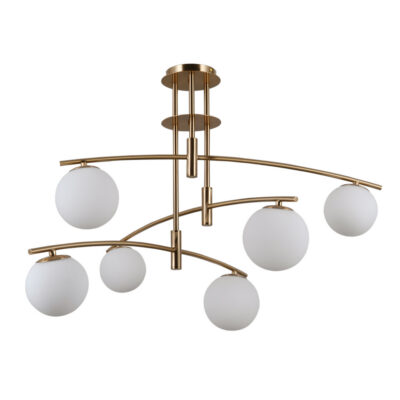 Italux honey brass rippvalgusti Senai, 5W
