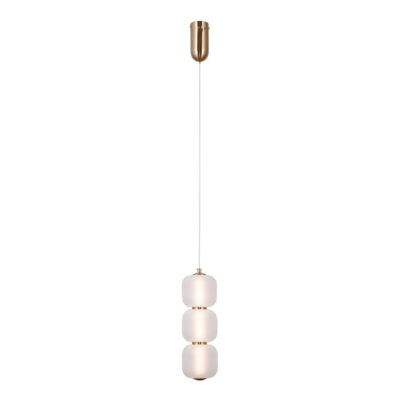 Italux kuldne rippvalgusti Ganti, 8W