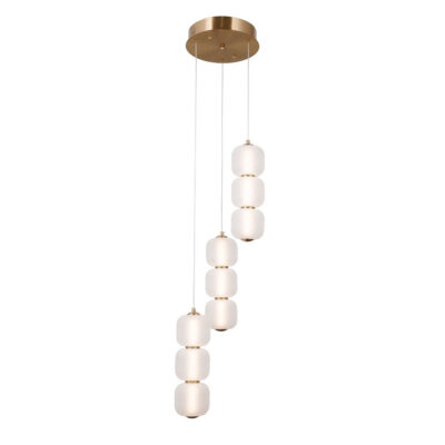 Italux kuldne rippvalgusti Ganti, 20W