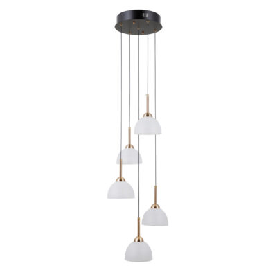 Italux matt must rippvalgusti Montiela, 25W