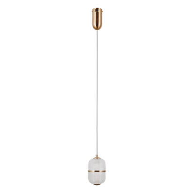 Italux kuldne rippvalgusti Alani, 6W
