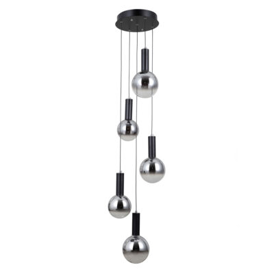 Italux matt must rippvalgusti Strela, 25W