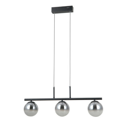 Italux matt must rippvalgusti Velada, 15W