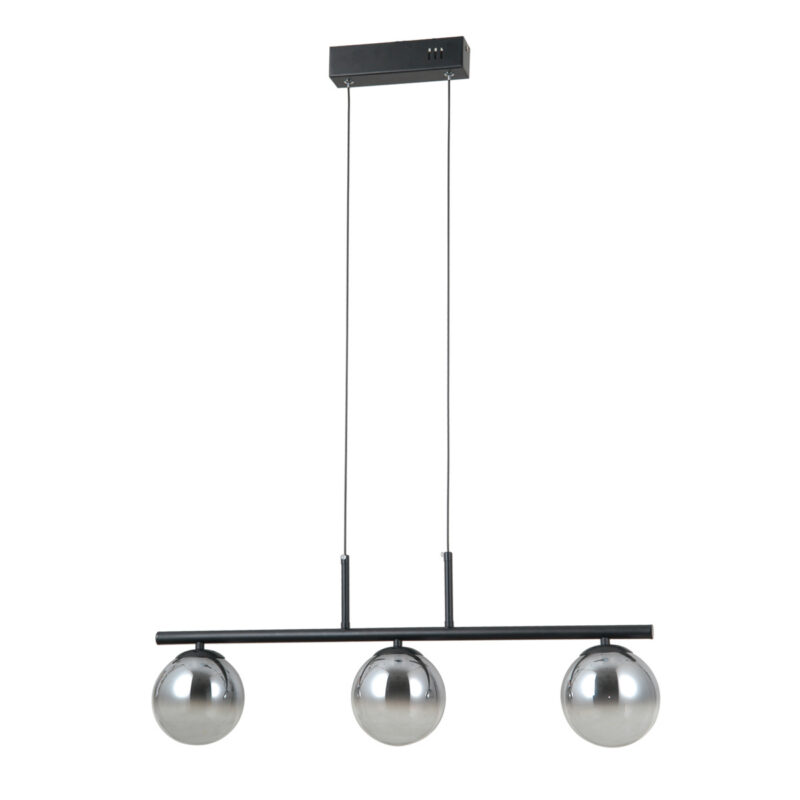 Italux matt must rippvalgusti Velada, 15W