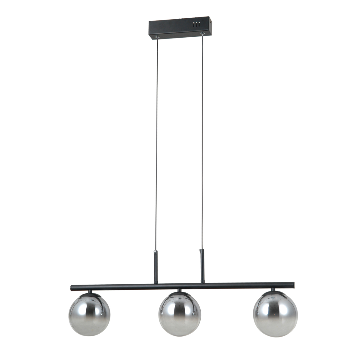 Italux matt must rippvalgusti Velada, 15W