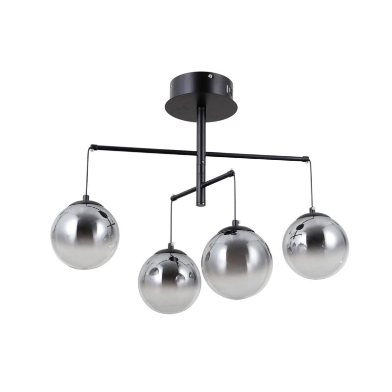 Italux matt must rippvalgusti Velada, 20W