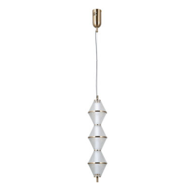 Italux kuldne rippvalgusti Fuente, 15W