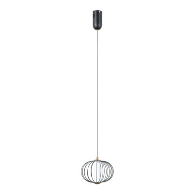 Italux matt must rippvalgusti Rabel, 5W