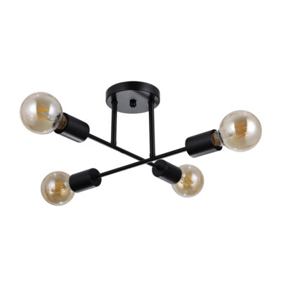 Italux matt must rippvalgusti Formio, 40W
