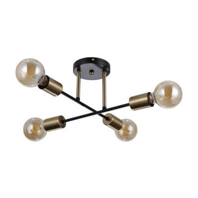 Italux matt must rippvalgusti Formio, 40W