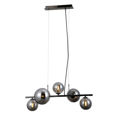 Italux must kroomitud rippvalgusti Canello, 5W