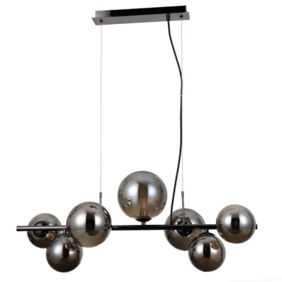 Italux must kroomitud rippvalgusti Canello, 5W