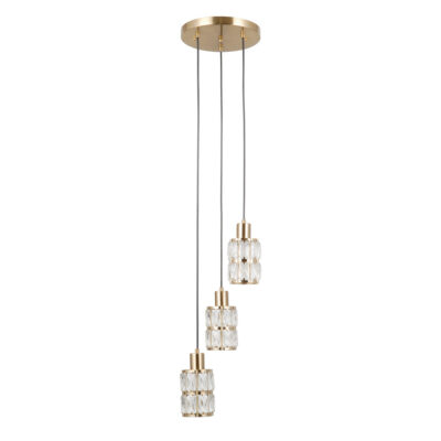Italux kuldne rippvalgusti Alma, 40W