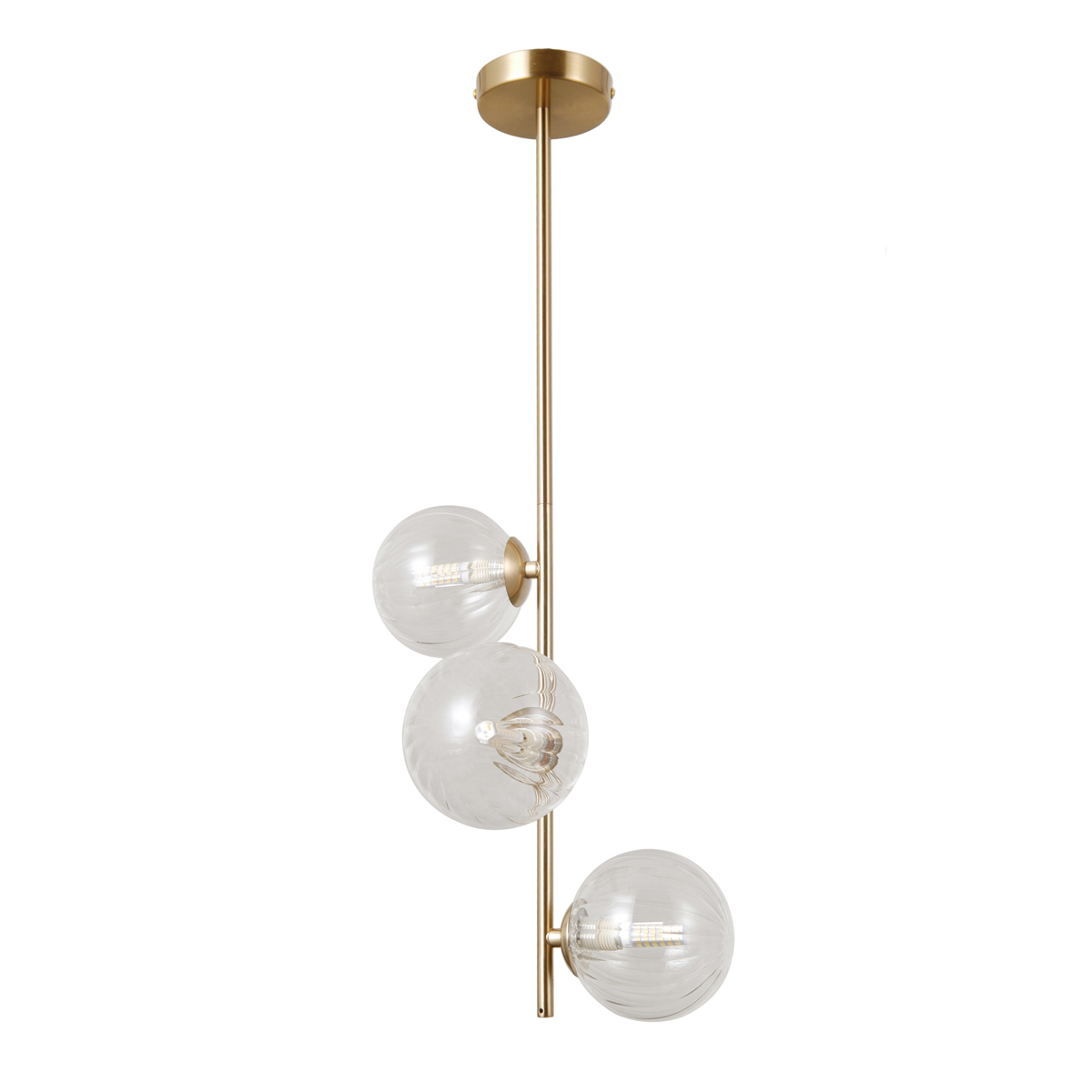 Italux kuldne rippvalgusti Toledo, 5W