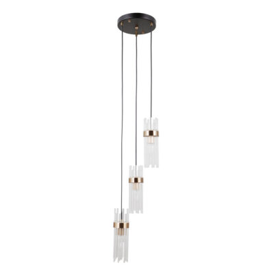 Italux matt must rippvalgusti Taraso, 40W