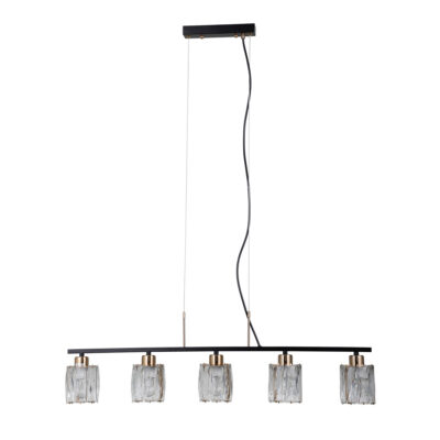 Italux matt must rippvalgusti Simona, 40W