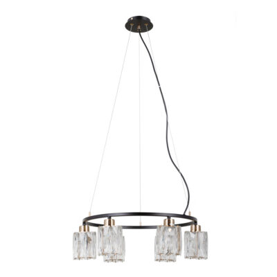 Italux matt must rippvalgusti Simona, 40W