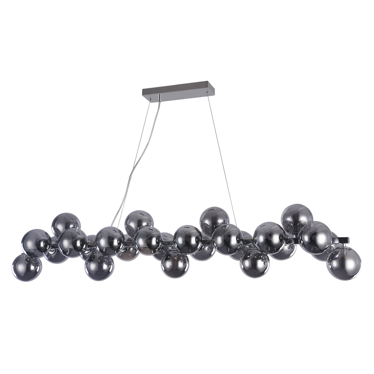 Italux kroomitud rippvalgusti Cabella, 28W