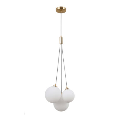Italux honey brass rippvalgusti Perlos, 5W