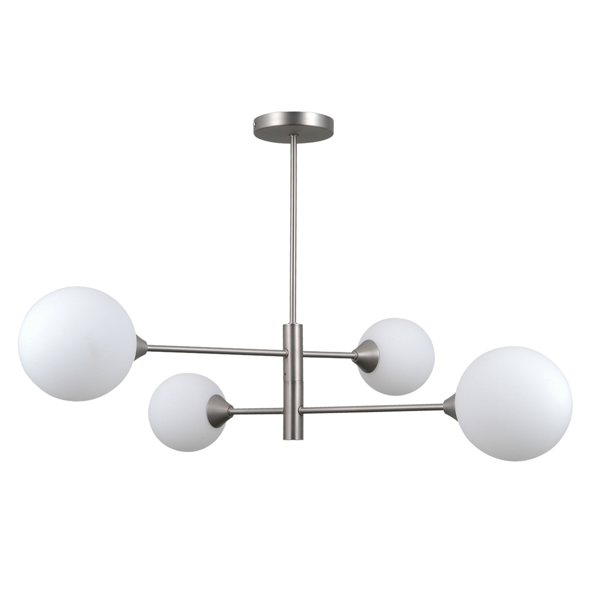 Italux satin nikliga rippvalgusti Evora, 5W