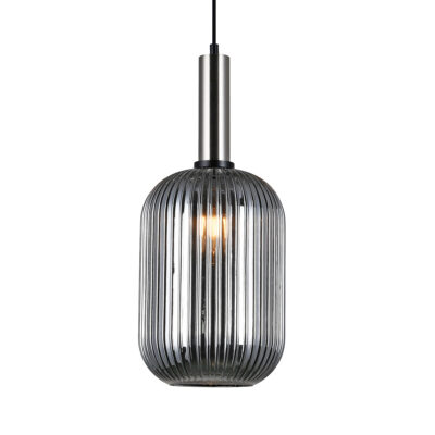 Italux satin nikkel rippvalgusti Antiola, 40W