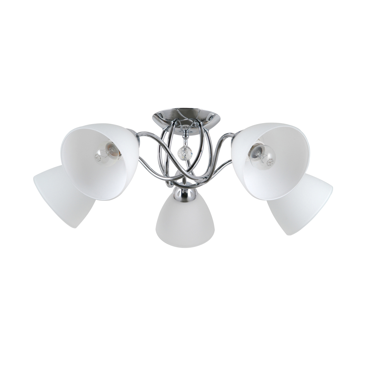 Italux kroomitud rippvalgusti Lugano, 40W