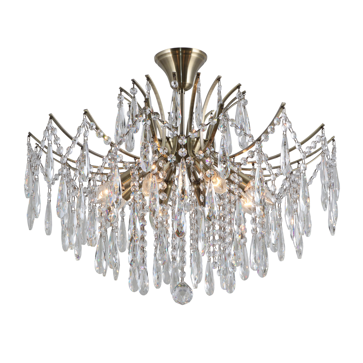 Italux antiikpronks rippvalgusti Mallola, 40W